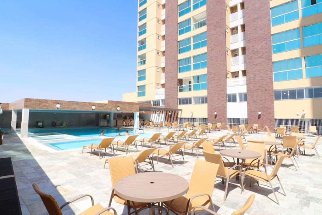 דירות קאלדס נובאס Piazza Acqua Park מראה חיצוני תמונה