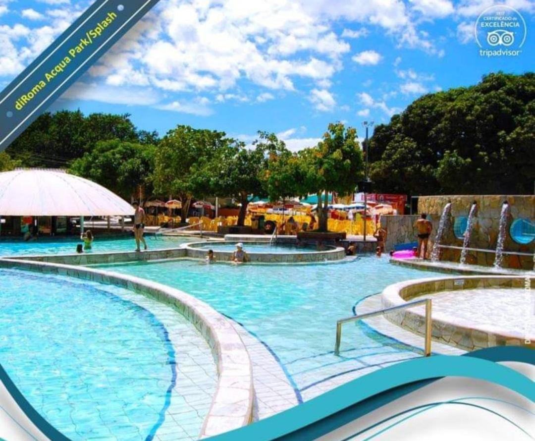 דירות קאלדס נובאס Piazza Acqua Park מראה חיצוני תמונה